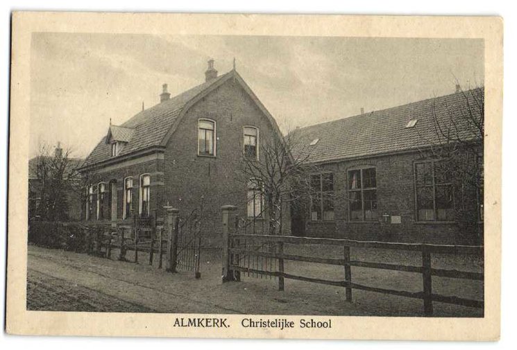 Scholen Almkerk Jaartal Tot Foto S Serc