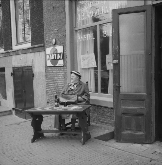 Prinsengracht Amsterdam (jaartal 1950 tot 1960) Foto's SERC