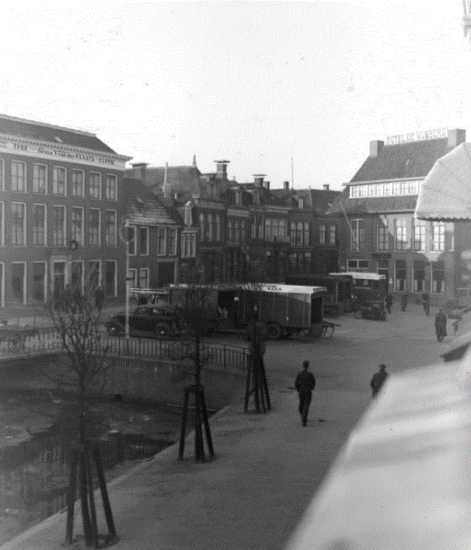 Marktplein Bolsward Jaartal 1945 Tot 1950 Foto S SERC