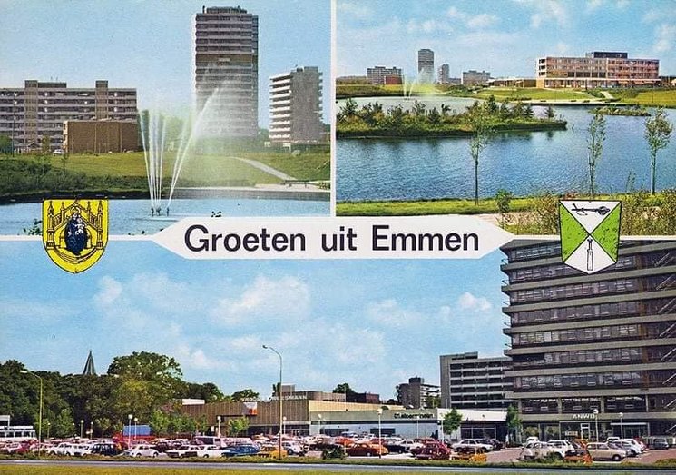 Ansichtkaarten Emmen Emmen Jaartal 1970 Tot 1980 Foto S SERC