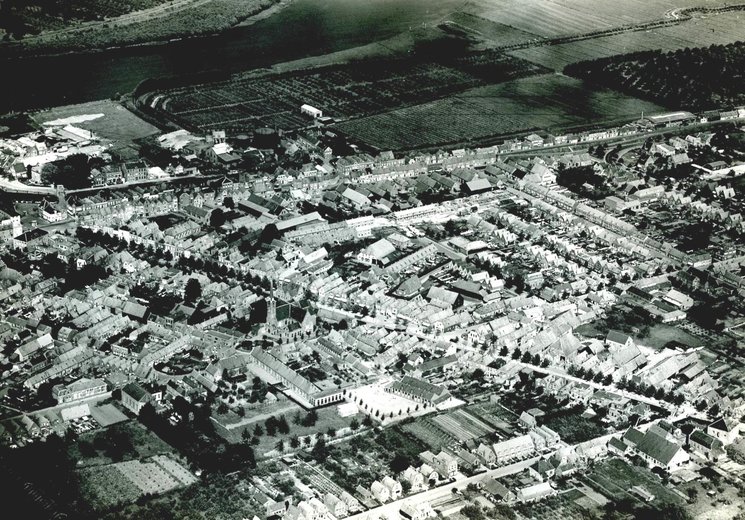 Luchtfoto's Oud Beijerland (jaartal: 1920 tot 1930) - Foto's SERC