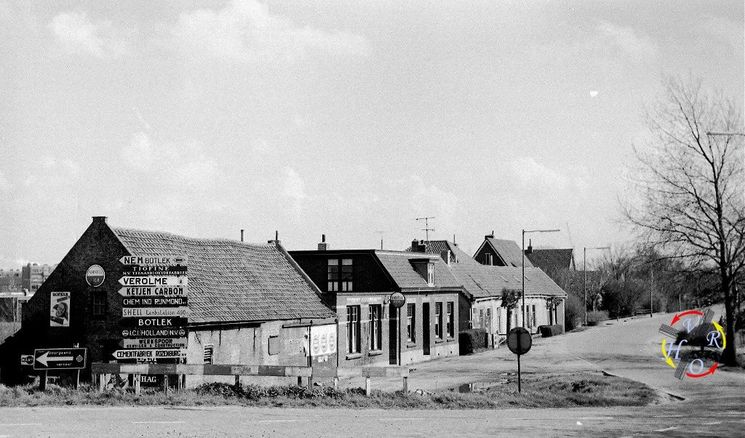 Koninginnelaan Rozenburg (jaartal 1960 tot 1970) Foto's SERC