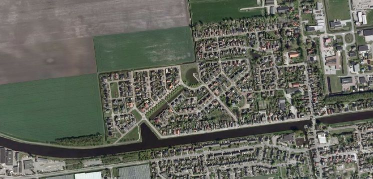 Luchtfoto Zuidbroek Jaartal Tot Foto S Serc