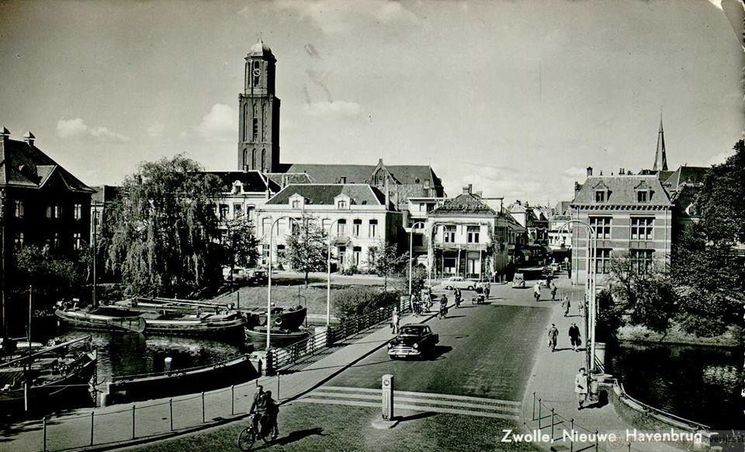 Nieuwe Haven Zwolle Jaartal Tot Foto S Serc