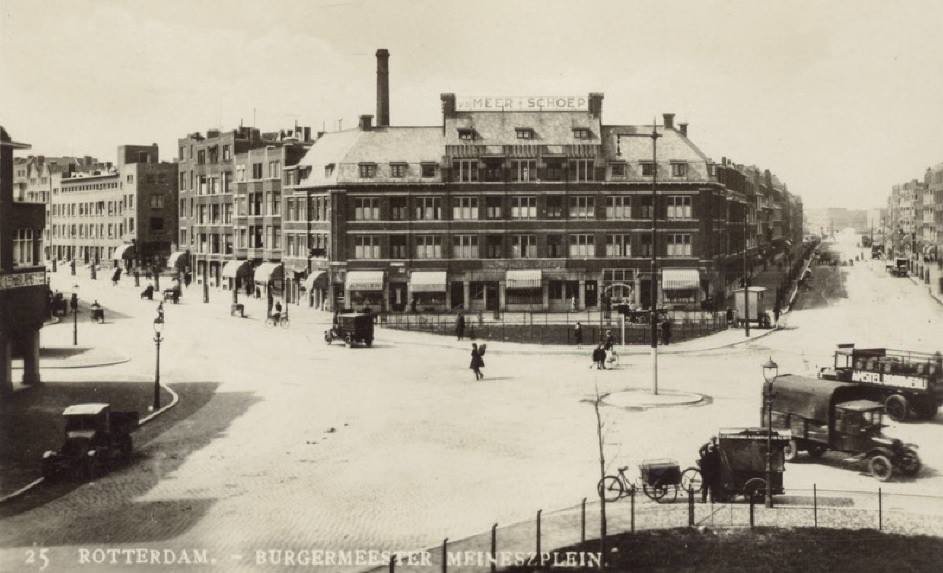 Burgemeester Meineszplein Rotterdam (jaartal: 1930 tot 1940) - Foto's SERC