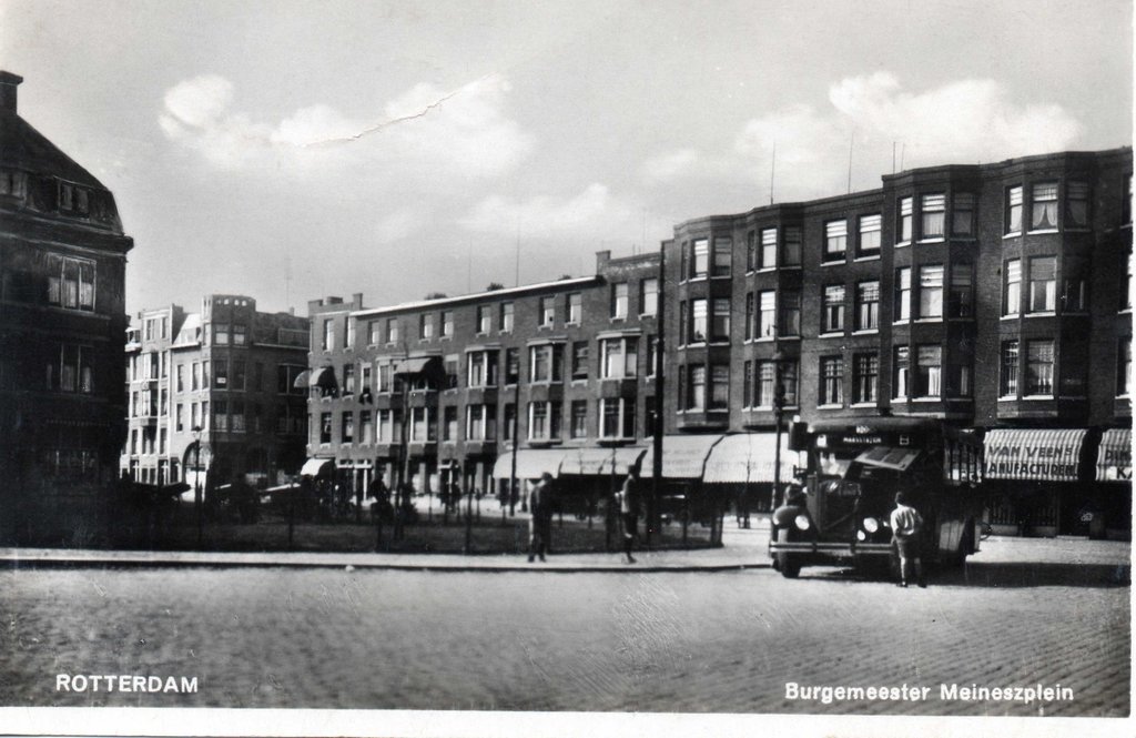 Burgemeester Meineszplein Rotterdam (jaartal: 1920 tot 1930) - Foto's SERC