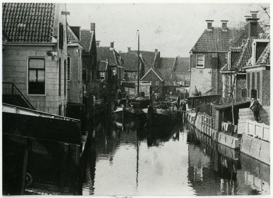 Damsterdiep Appingedam (jaartal: 1920 tot 1930) - Foto's SERC