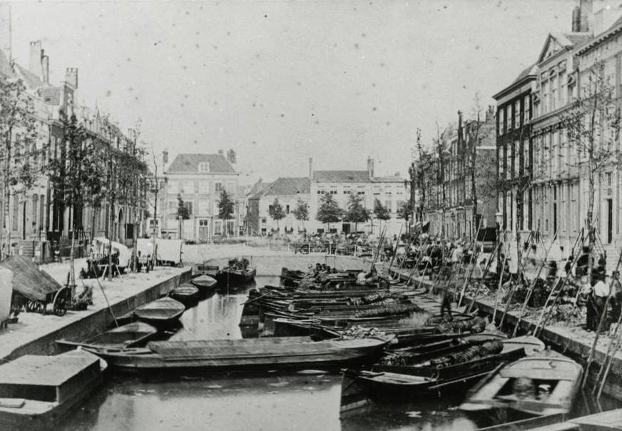 Verrassend Prinsegracht Den Haag (jaartal: Voor 1900) - Foto's SERC HZ-27